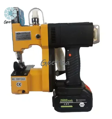 GK9-890D Portable Handheld Electric Bag Closer Industrial Sewing Machine with 36v Battery