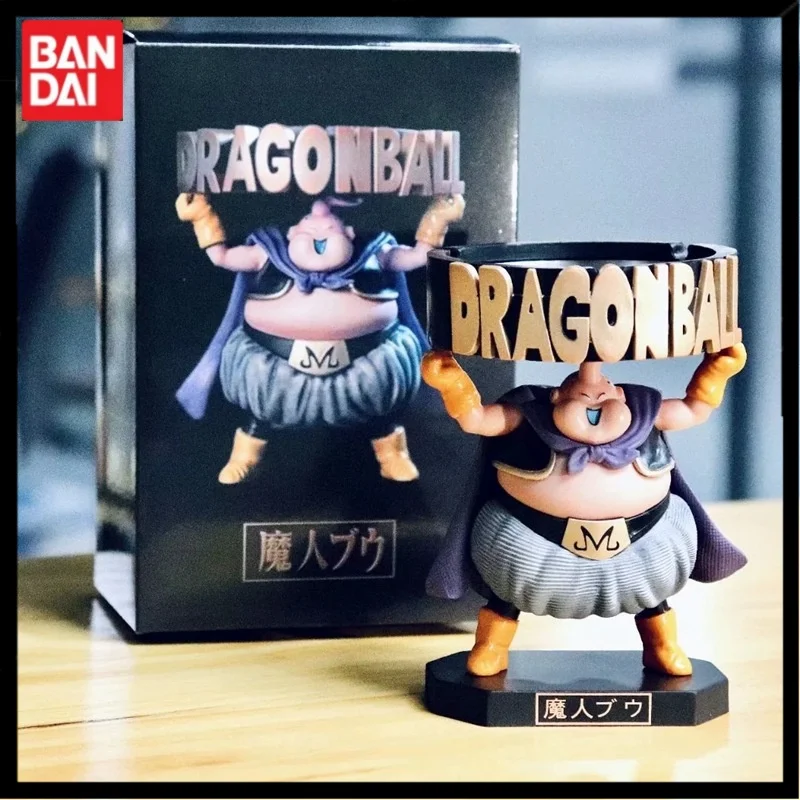 Anime Dragonball Gk Figure Majin Fat Buu Broly Ashtray Boxed Hand-Made Cool Car Ornaments Doll Model Peripheral Tool Boy Gift