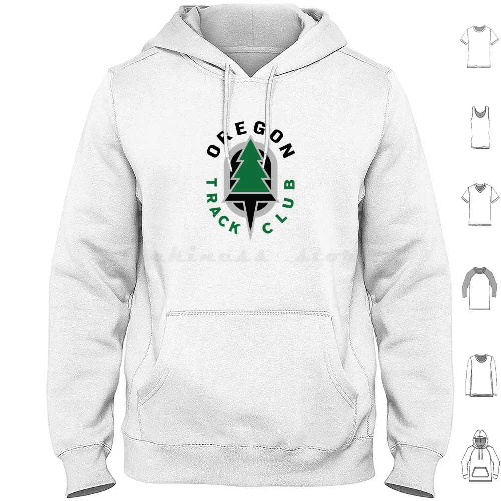 Oregon Track Club Hoodies Long Sleeve Oregon Project Running Skull Cross Country Track Filed Oregon Track And Field