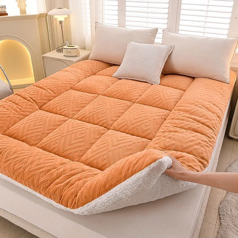Lamb Cashmere Mattress Quilt Cushion Household Tatami Bed Mattress Student Dormitory Single Occupancy Special Floor Mattress