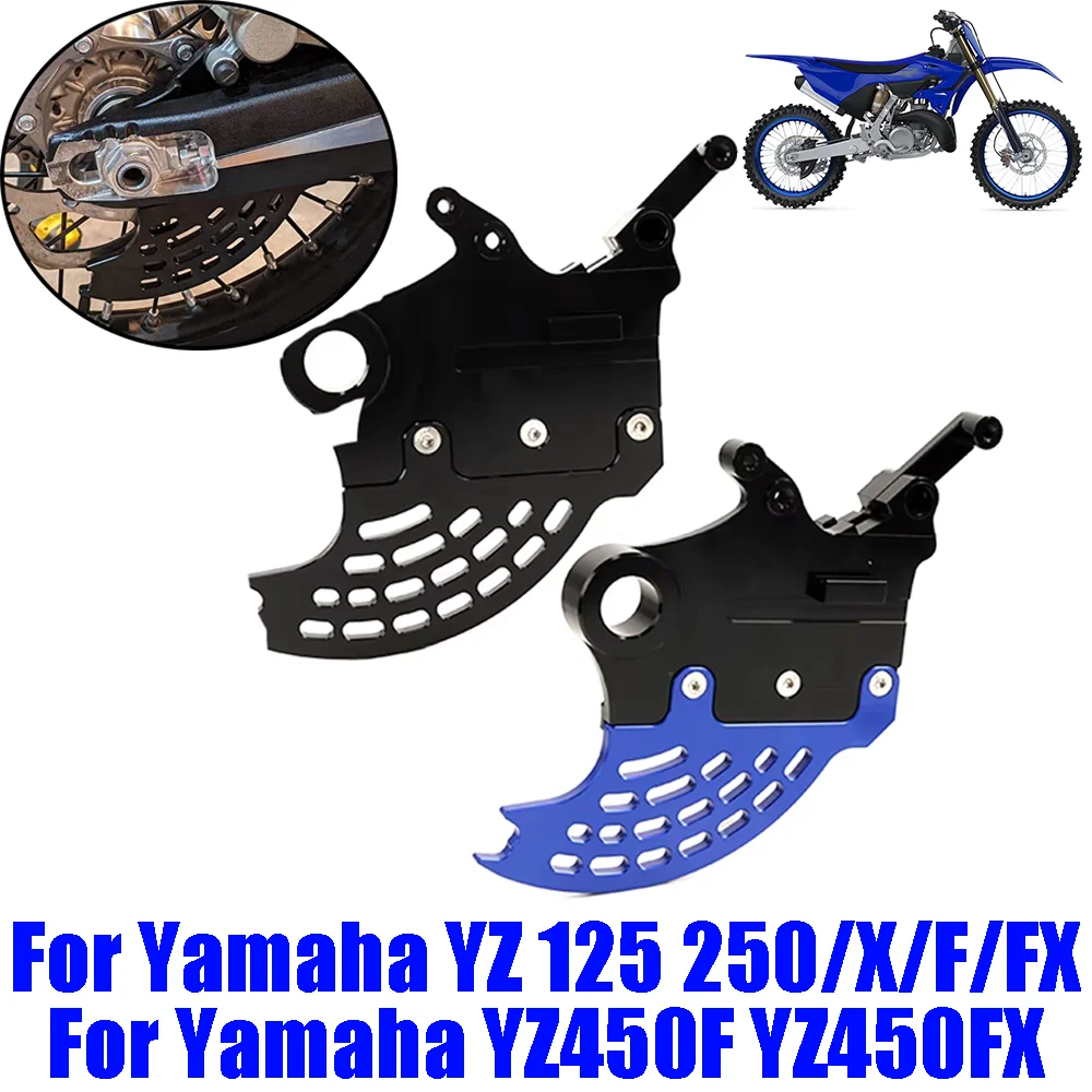 For Yamaha YZ125 YZ250 YZ250X YZ250F YZ250FX YZ450F YZ450FX YZ 125 250 Motorcycle Accessories Rear Brake Disc Guard Protector
