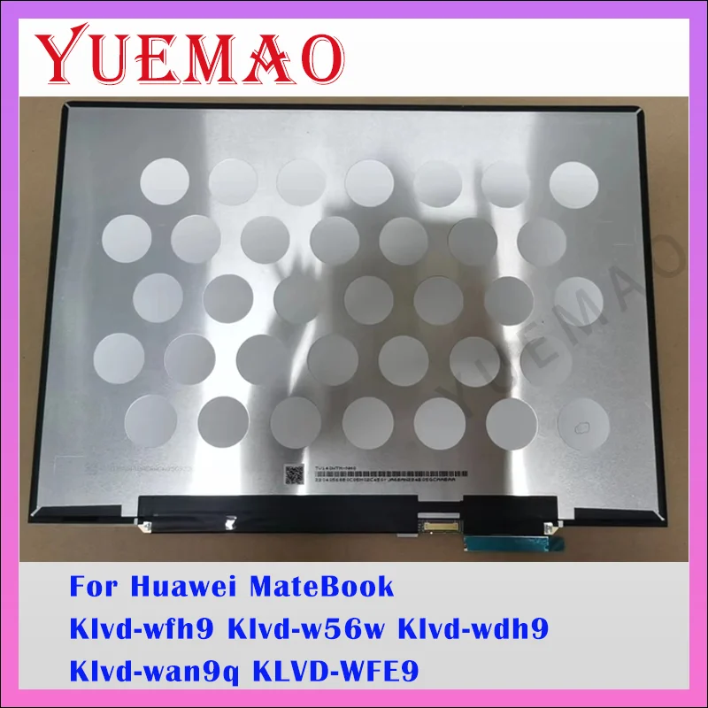 14'' Laptop LCD Touch Screen Assembly For Huawei MateBook KLVD-WFH9 KLVD-WDH9 Klvd-wan9q KLVD-WFE9 2160x1440 100% sRGB Display