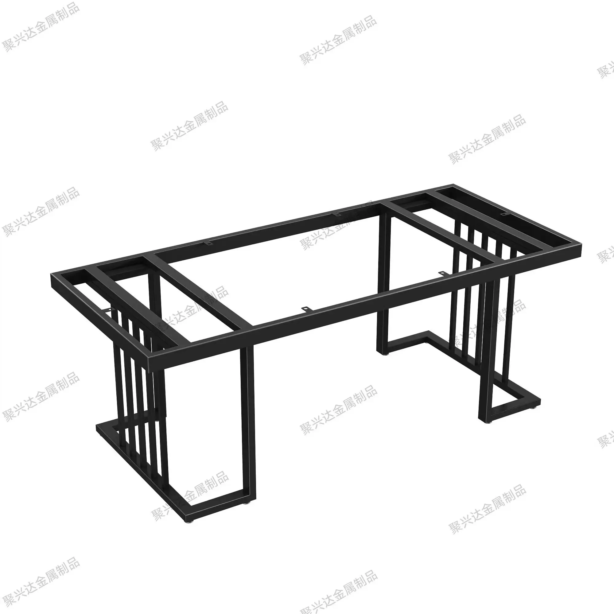 Wrought iron table legs bracket Large plate  feet Rock slab marble support frame Dining feet Coffee racks Desk