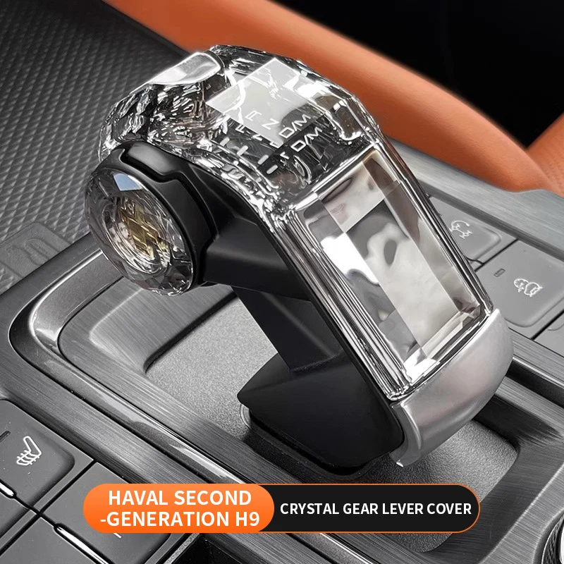 

Lever Knob Changes For HAVAL H9 2024 2025 Crystal Gear Shift Knob Interior Moulding Decoration Car Gearbox Shift Knob Handbrake