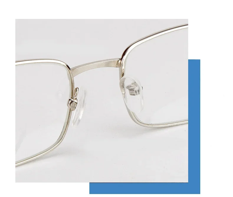 Männer Lesebrille HD Brillen Metallrahmen Presbyopie Brille Unisex Brille 0 bis +4,0 Brillen – Detail 6