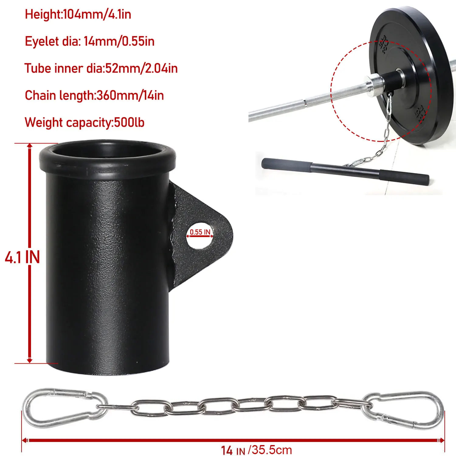 T Bar Row Landmine Attachment for 2\