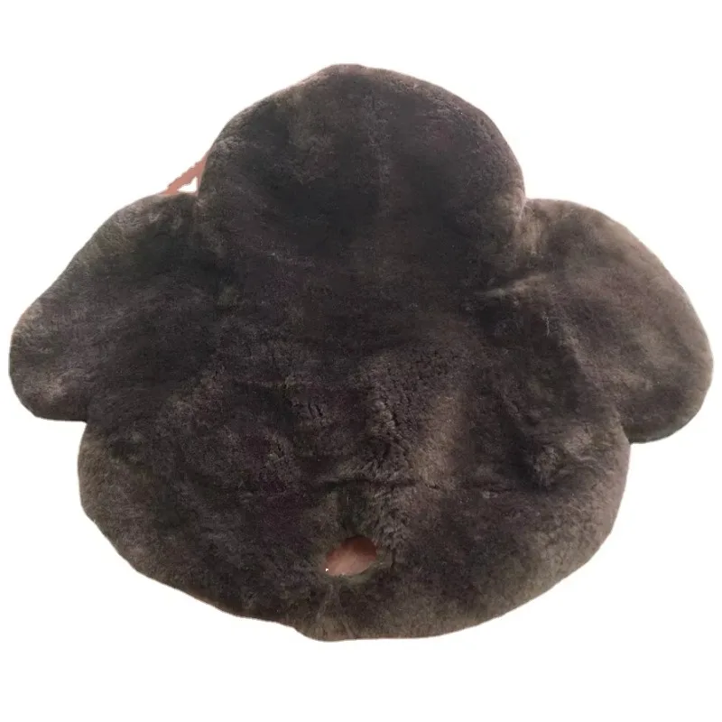 

High Density Custom Shearling Fur Saddles Pads Sheepskin Horse Saddle Pad for Horse Harness
