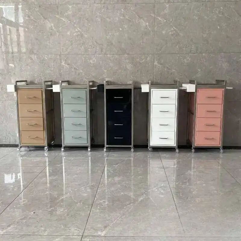 

tattoo tool salon trolley utility makeup cart rolling salon trolley storage drawers carrello attrezzi salon furniture BL50ST