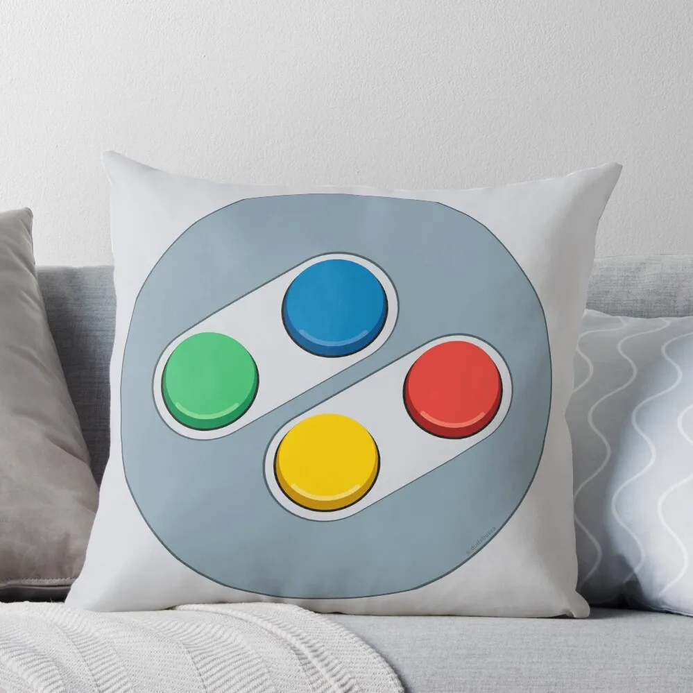 Controller Buttons Throw Pillow Luxury Sofa Cushions pillowcases for sofa cushions Pillowcases Bed Cushions