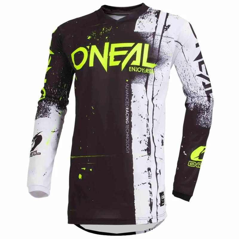 

2025 Summer Downhill Suit Long Sleeved Men's Triathlon Running Sportswear Mountain Off-Road Cycling T-Shirt Comfortable Top