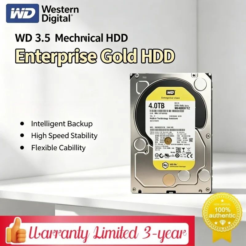 Western Digital WD Gold Internal Enterprise Hard Disk 3.5
