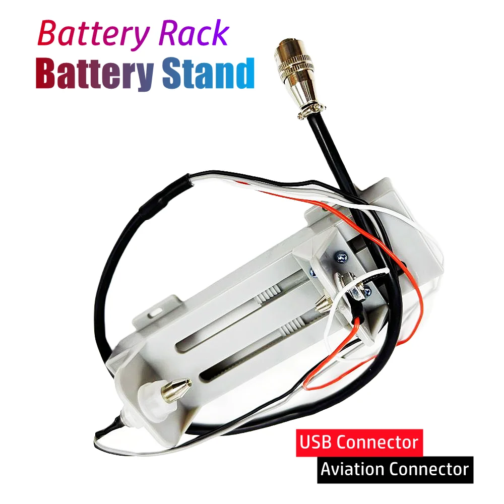 Cylindrical Battery Test Stand USB/Aviation Interface 18650 26650 Columnar Battery Test Bracket YR1030 YR1035 Battery Holder