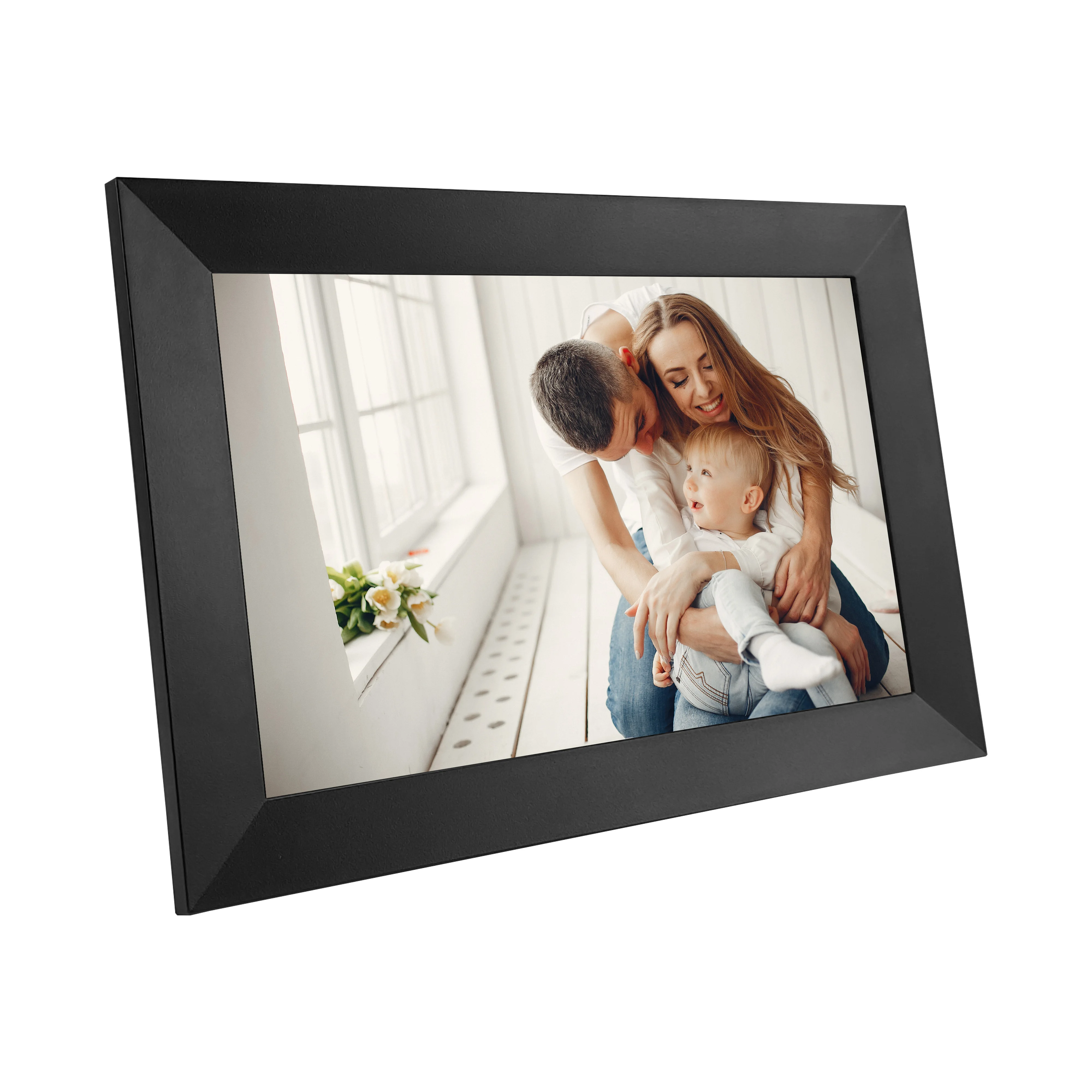 

Frameo 10.1 Inch Digital Picture Frame WiFi Electronic Frame 1280 * 800IPS HD Cloud Smart Digital Photo Frame 16GB Storage