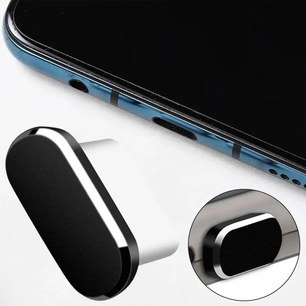 Novo tipo c porta de carregamento silicone poeira plugues para telefones samsung tablet usb c protetor rolha tampas dustplug v2r4
