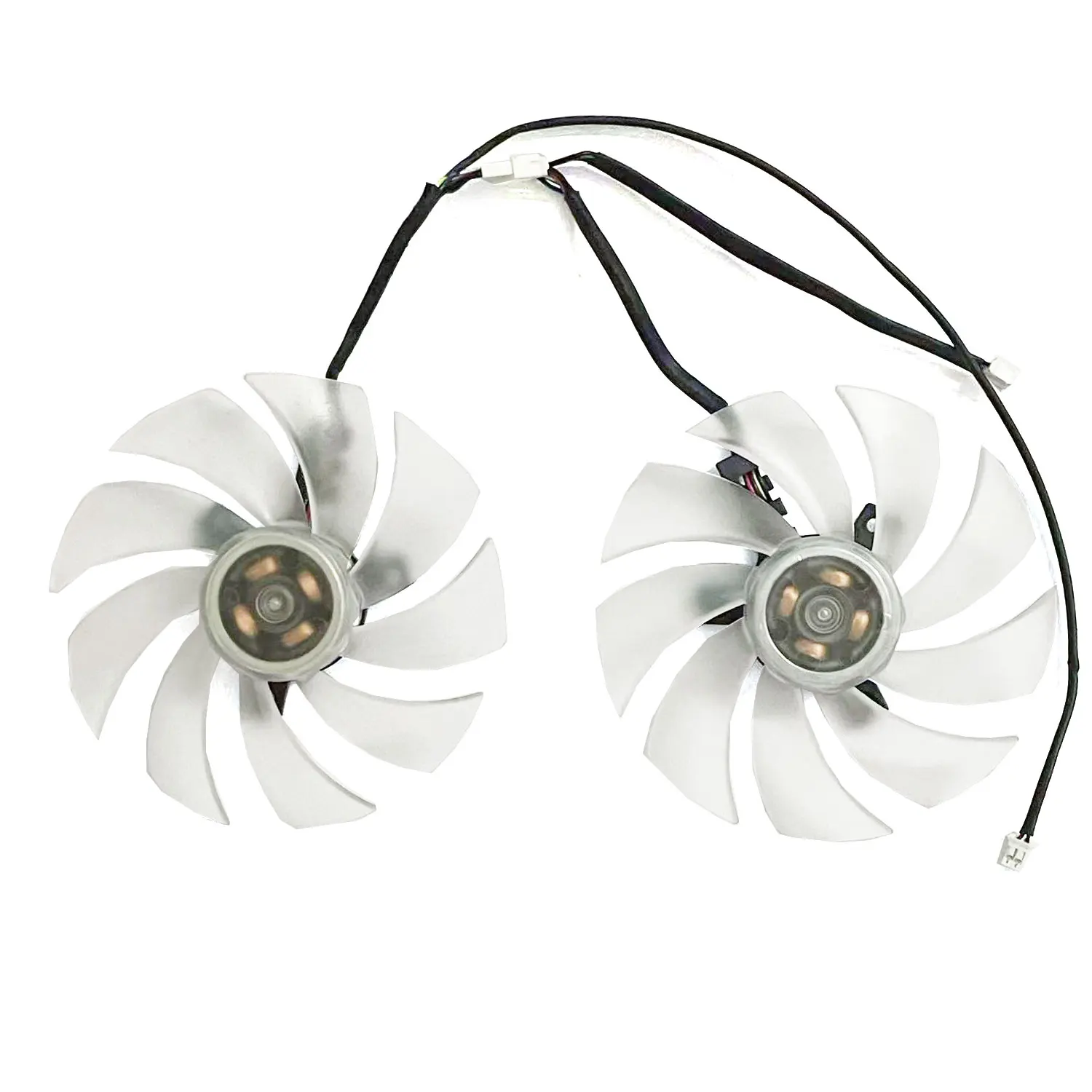 New cooling fan for PowerColor Hellhound Spectral White AMD Radeon™ RX 6650 XT 8GB GDDR6 GPU FAN 98MM 4PIN FD10015H12D