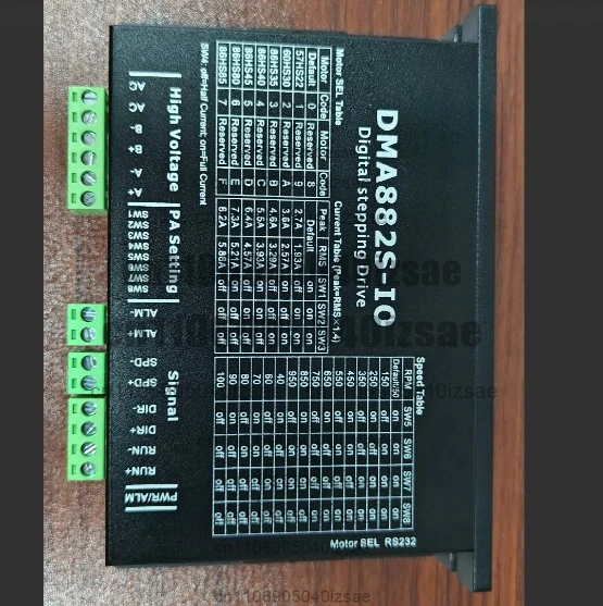 Dma882s-io open-loop driver, ac and dc shared, suitable for 86 motors, io mode control