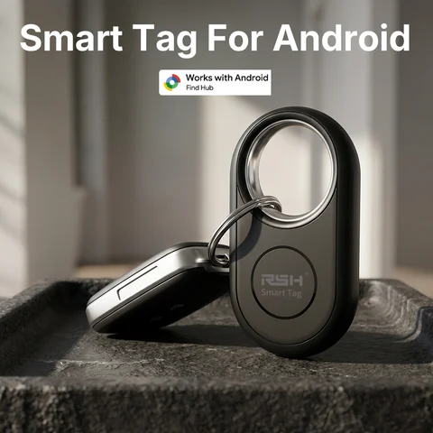 Genuine Android Tracker Portable Anti-lost Device Work With Google‘s Find Hub App-Key Finder Smart Tag for Pixel Motorola GMS