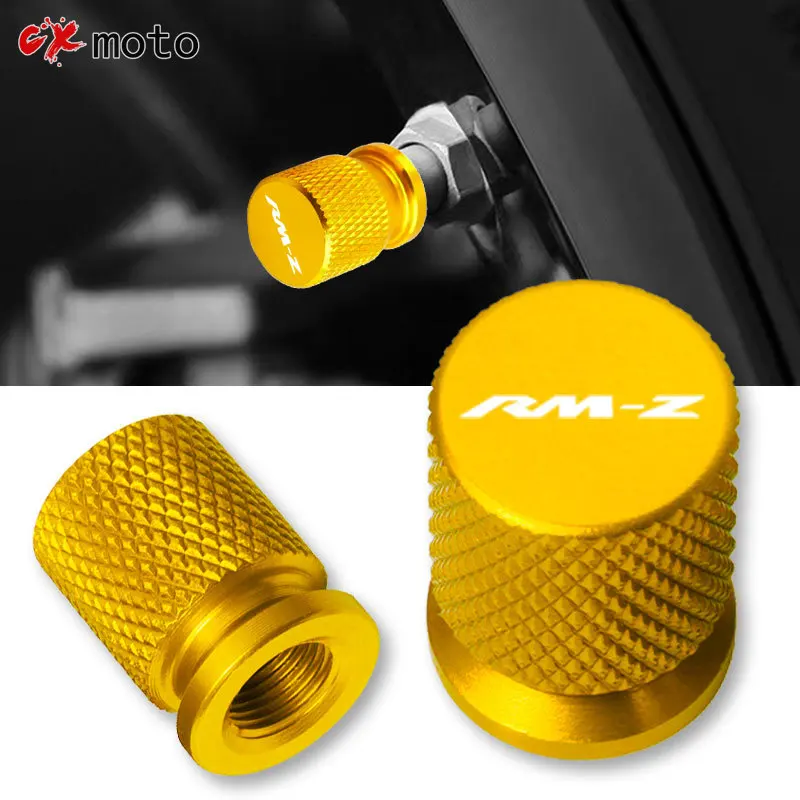 

Motorcycle Aluminum Wheel Tire Valve Stem Caps Cover For SUZUKI RMZ250 RMZ450 DRZ400SM RMZ 250 450 DRZ 400 2004-2008 2010-2016