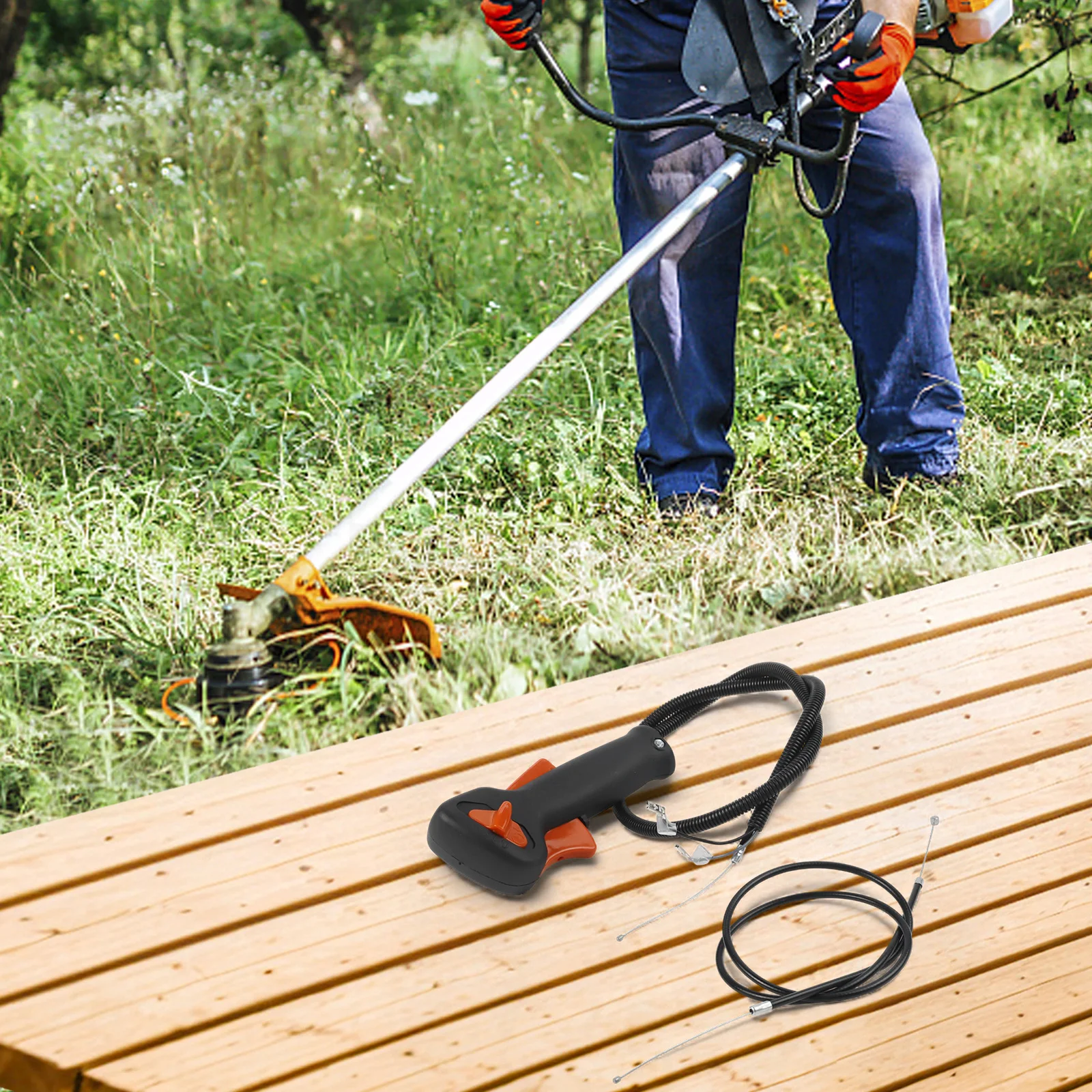 

Высокоэффективный кабель-переключатель дроссельной заслонки для триммеров FS75 FS85: Прямая замена с простой установкой