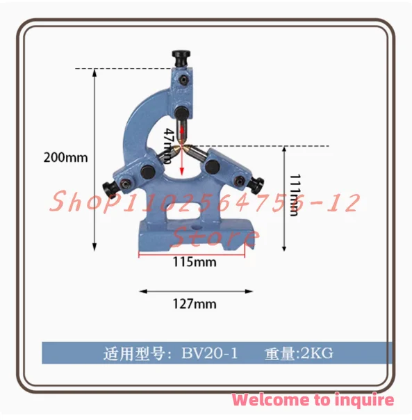 

BV20-1 Center Frame Suitable for Small Lathe Grinders Fixtures
