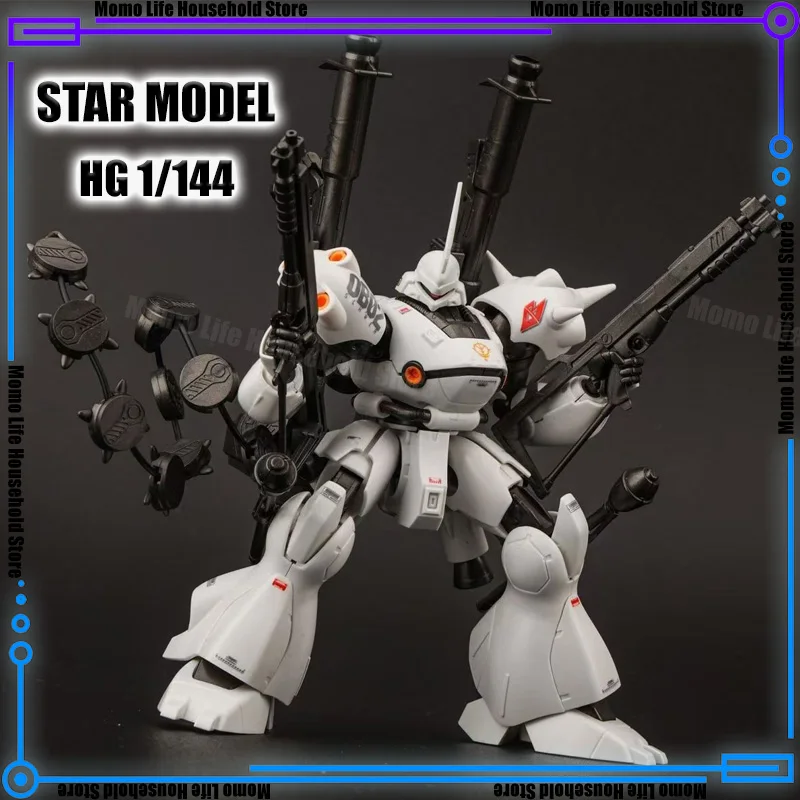 

New STAR Model 1/144 HG Ms-18e White KäMpfer UC Assembly Model Kits Anime Action Figure Robot Moveable Plastic Model Toys