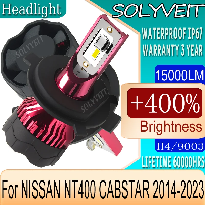 

waterproof No Bright Spots Comfortable Vision LED HEADLIGHT For NISSAN NT400 CABSTAR 2014 2015 2016 2017 2018 2019 2020-2023