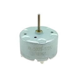 RK-500TB-17280 ๋ฏธ๋ RK-500TB ๋ชจํฐ DC 6V-12V ๋ง์ดํฌ๋ก 32mm ์ง๊ฒฝ ์ํ ์ ๊ธฐ ์คํ๋ค ๋ชจํฐ ์ค์ํผ ๋ก๋ด ์ฉ 15mm ๊ธด ์คํํธ