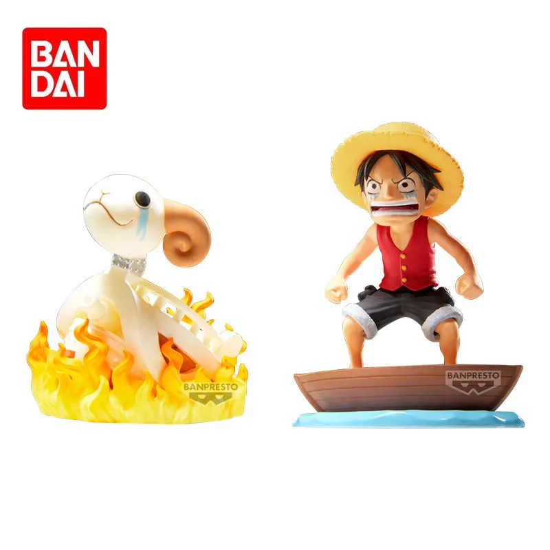 

Bandai Genuine WCF ONE PIECE Anime Figure Luffy Going Merry Action Figure Toys for Boys Girls Kids Gift