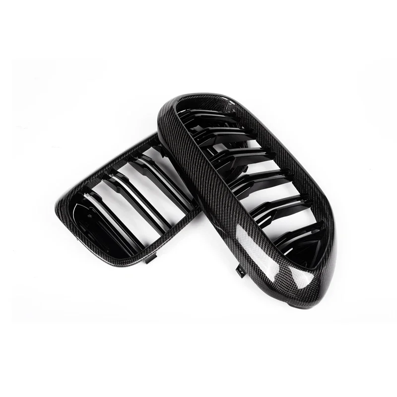 

Carbon fiber Double line Style Front Grille For BMW 5 Series G30 G31 2018-2019
