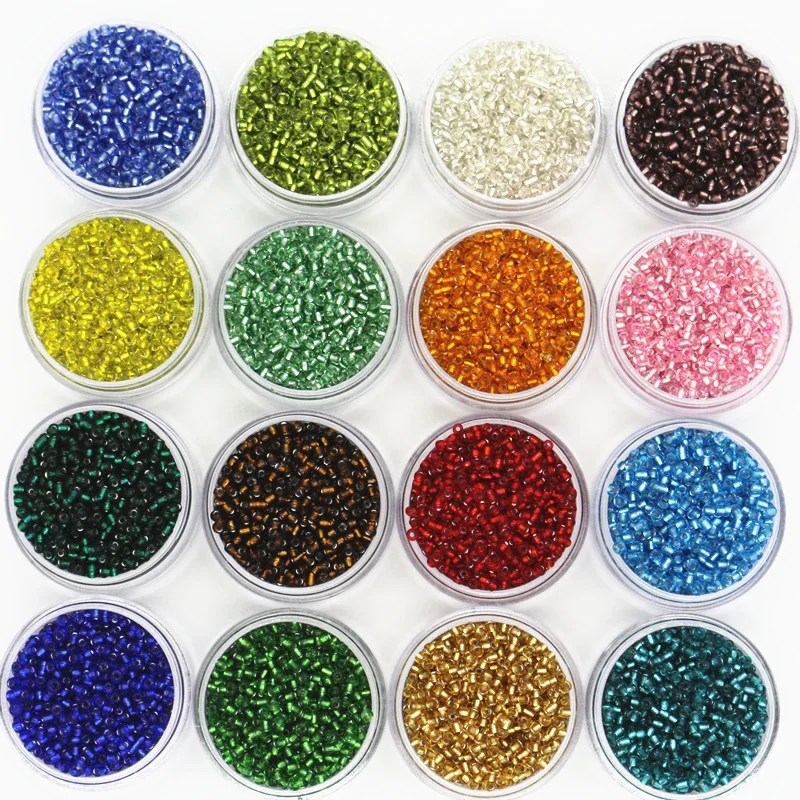 2mm Czech Seed Spacer Beads 3000pcs/Lot Mini Glass Seed Beads Diy Jewelry Making Material For Handmade Jewellery Fittings