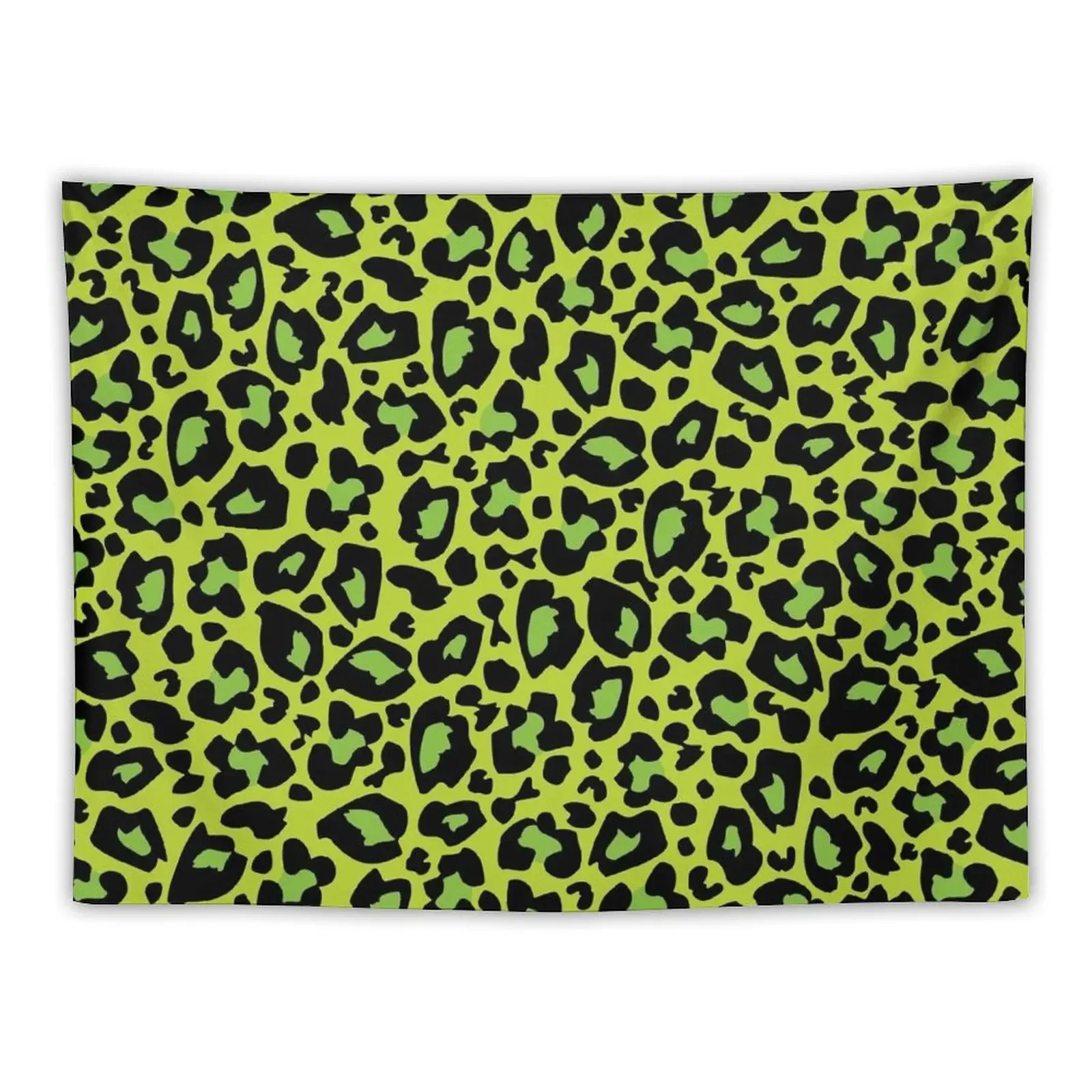 

Leopard Print Bright Apple Green Tapestry Room Decorator Japanese Room Decor Decorations For Your Bedroom Tapestry