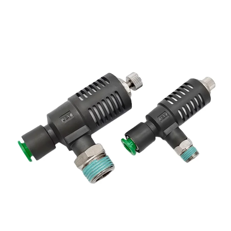 Threaded Throttle Valve with Quick Release Control Speed Control, Used for Male Exhaust Pipes and Mufflers