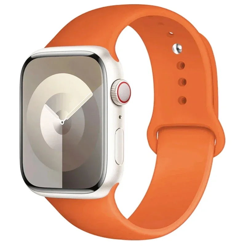 Silikon-Sportarmband für iWatch Serie 11 10 9 8 7 6 5 SE Ultra3 Armband für Apple Watch 44mm 45mm 49mm 46mm 38/40/41/42 mm Band
