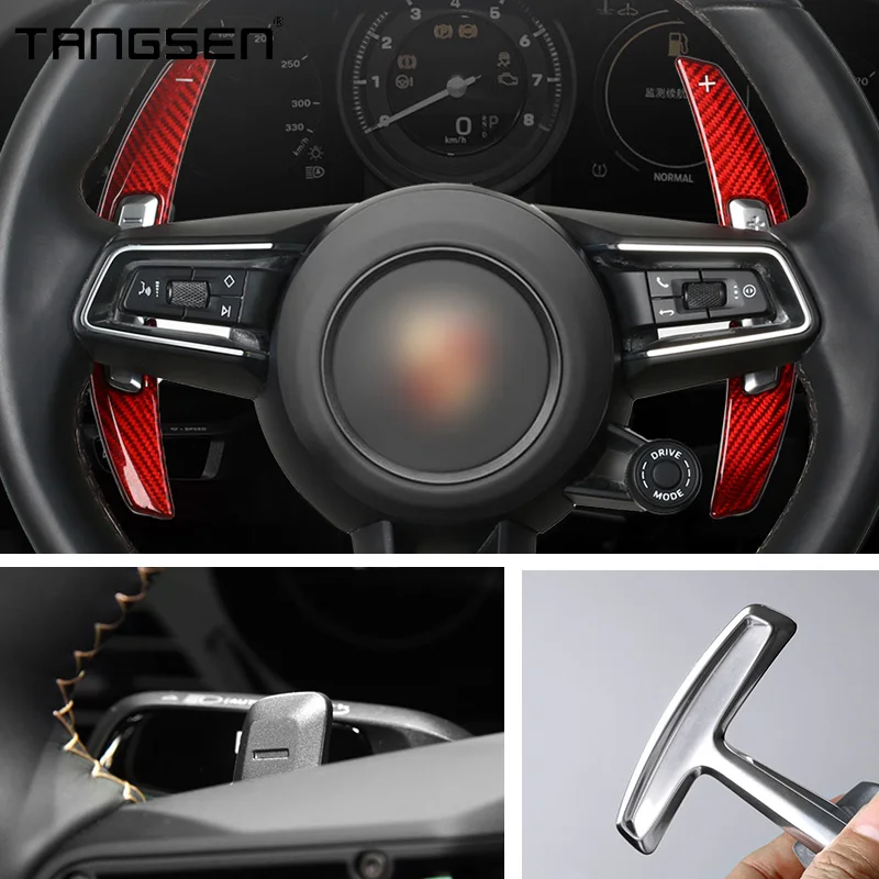 Carbon Fiber Steering Wheel Paddle Shift, Compatible For Porsche Panamera 911, Cayenne 992, 2021