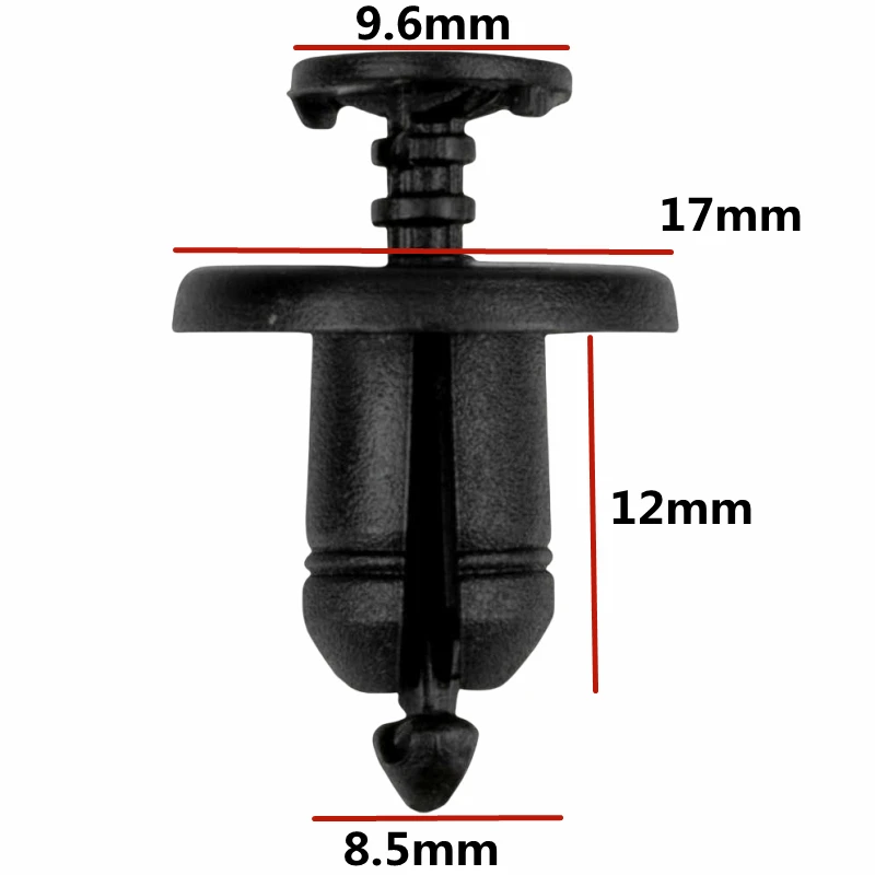 

20Pcs For 8.5mm OE: 7703072360 Auto Bumper Trim Fasteners Retainer Plastic Car Grille Retainer Clips B114