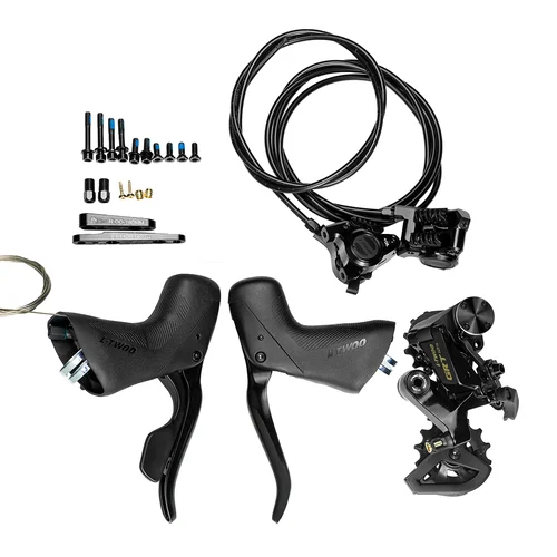 Imagen 2 del producto LTWOO GRT / GR9 Disc 1x12s / 1x11s Grupo de grava con freno de disco hidráulico de carretera, 5 kits, Benchmark GRX