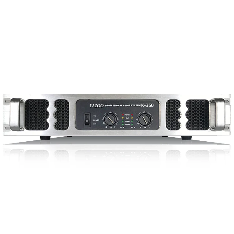 Wholesale Cheap 2*350W 2 Channel Professional Power Amplifier Amplificateur K-350 for Speaker System