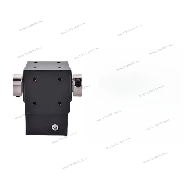 For Precision Commutator 42 60 90 Dual Shaft Double Hole, Right Angle L T Type 90 Degree Commutator Gear Reducer Gearbox