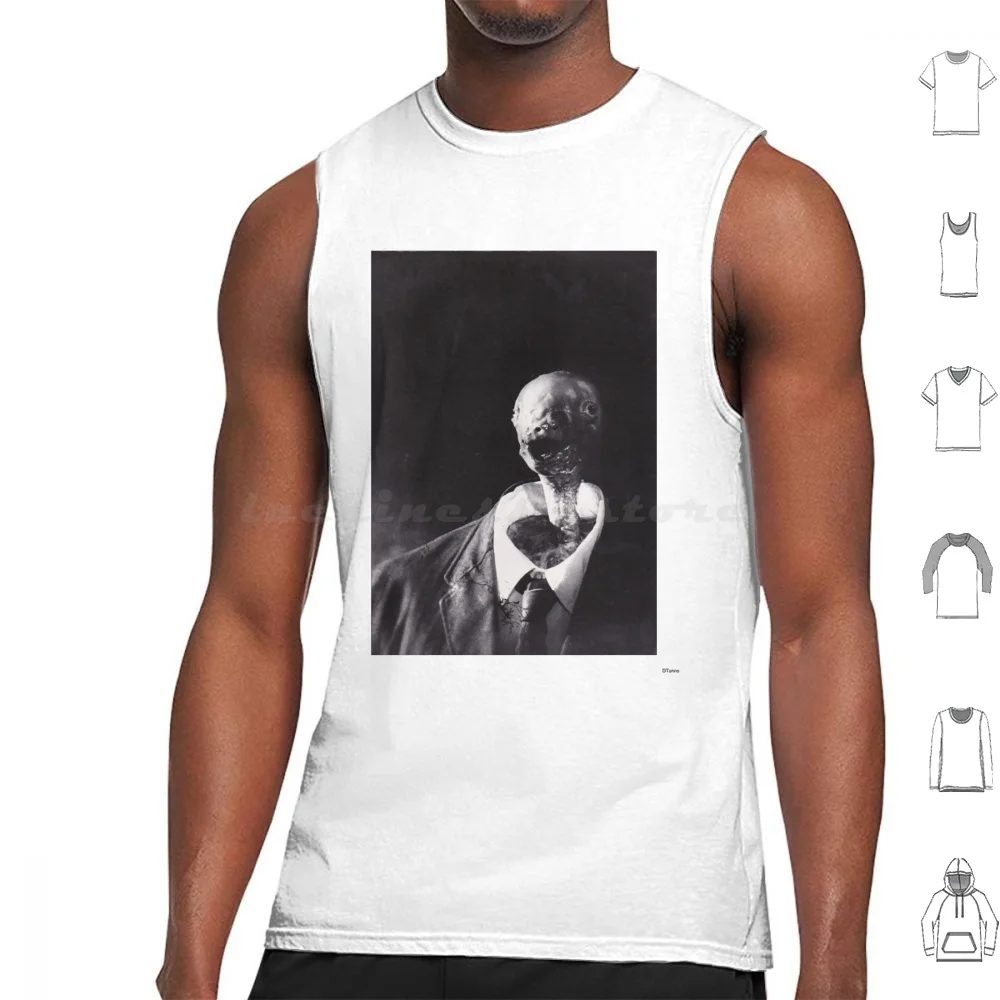 Eraserhead Tank Tops Vest Sleeveless David Lynch Eraserhead Head Eraser Henry Spencer Mary Baby Abstract Cult Film Twin Space