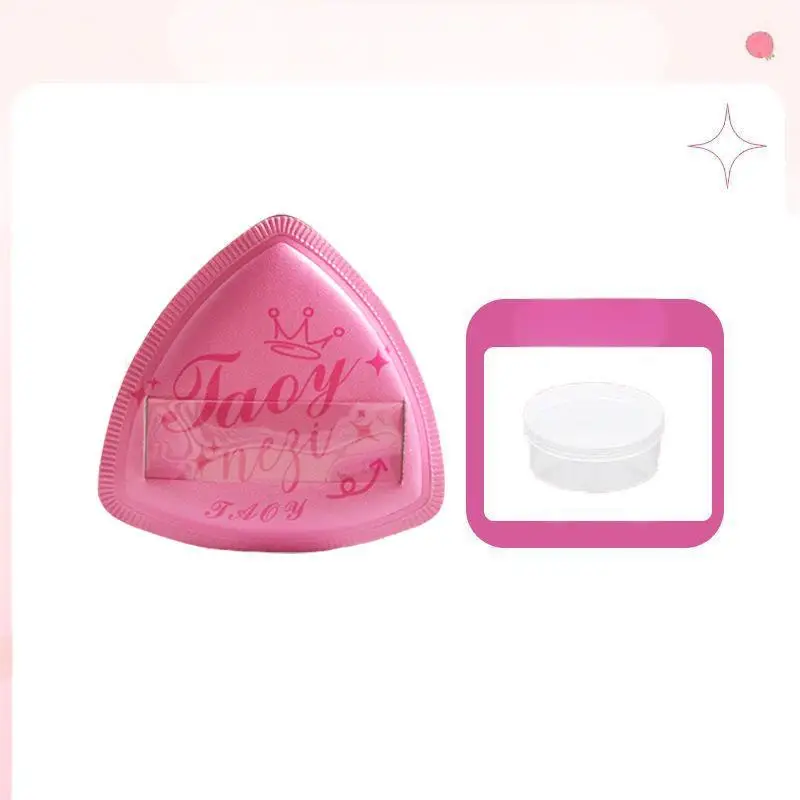 أسود الأناناس وسادة هوائية مسحوق نفخة سوبر لينة الجافة الرطب ثنائي الاستخدام السائل الأساس الجمال أداة ماكياج الإسفنج مع صندوق تخزين