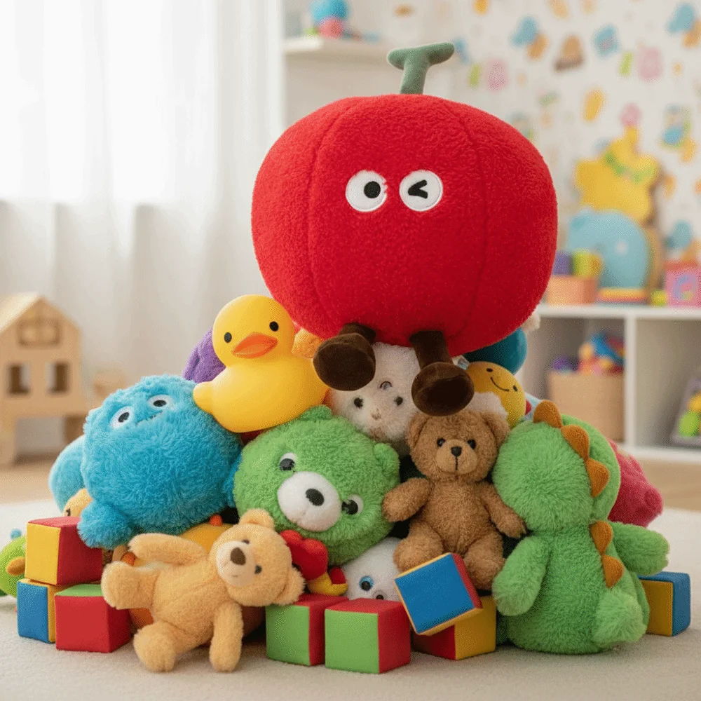 

Soft Material Cherry Pillow Cute Design Human Figured Stuffed Cushion With Legs Huggable Texture Fruit Lovely Decorations