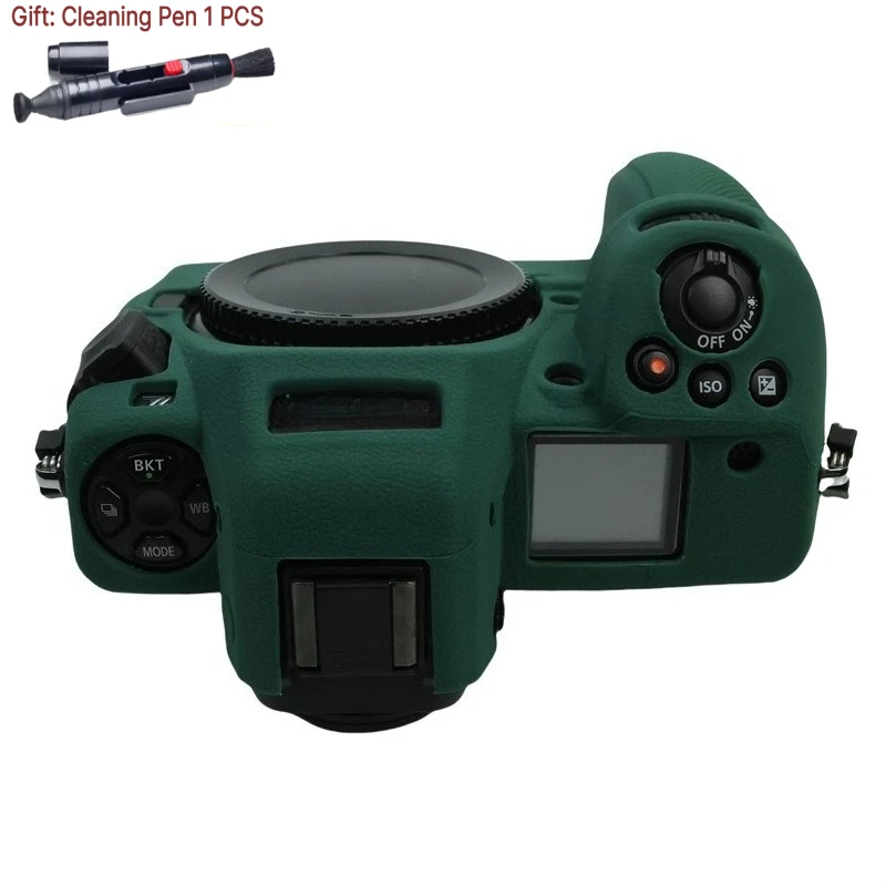 For Nikon Z8 Rubber Body Protective Cover z8 Micro-single silicone cover soft rubber case +1 PCS Free Cleaning Pen