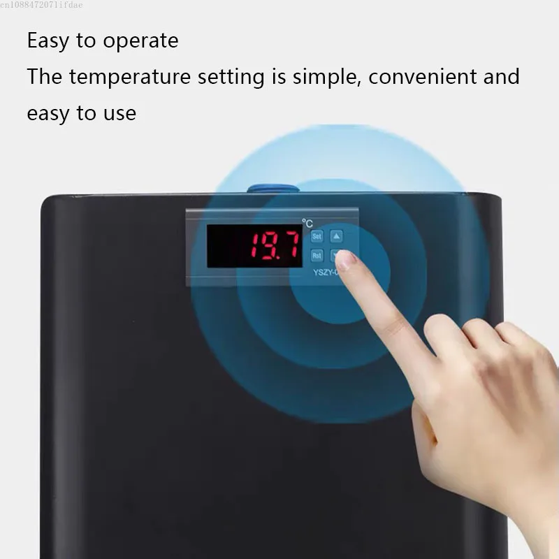 مفاجأة السعر حوض السمك تبريد خزان الأسماك الثلاجة المياه العذبة مياه البحر 160L ضاغط التبريد مبرد المياه الطاقة #3