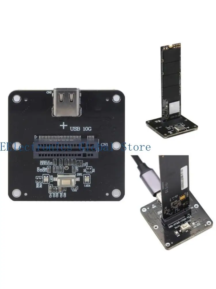 

462B M.2 SSD Adapter NVMe Enclosure Expansion Card Adapter M.2 to USB3.1 Case Converter for M.2 SSD 2230/2242/2260/2280/22110