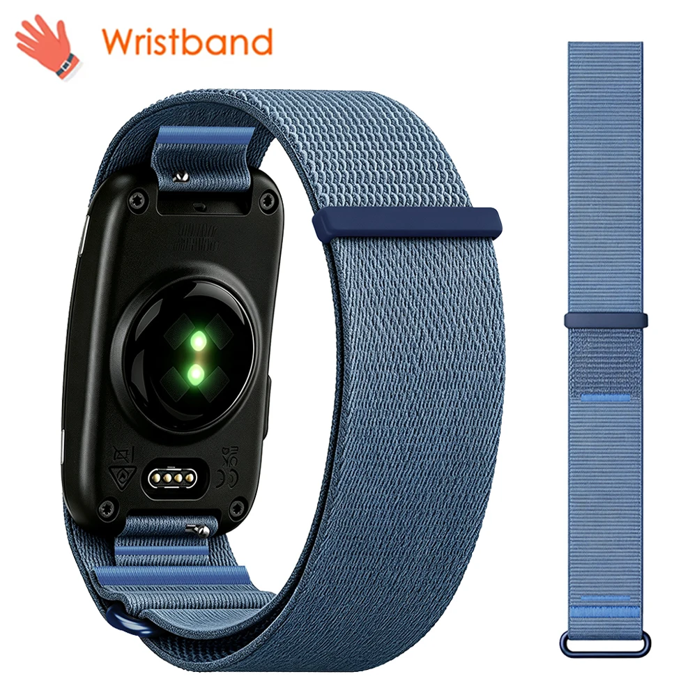 Nylon-Armband für Garmin CIRQA Smart Band, Verstellbares Elastisches Fitness-Tracker-Ersatzarmband für Garmin CIRQA Zubehör