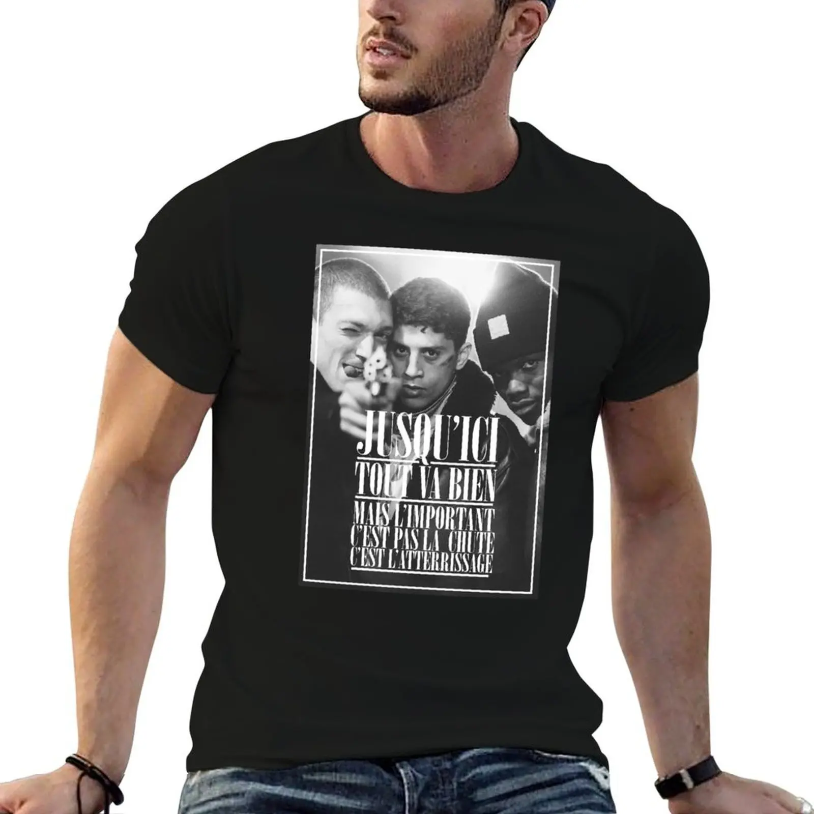 

La Haine T-Shirt t shirts with prints t shirt for man 100 percent cotton t shirt for man T-shirt