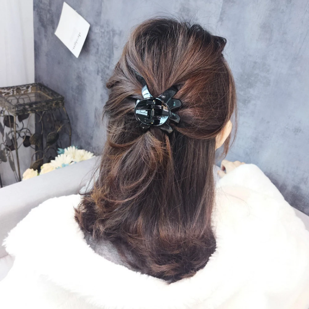 

9Pcs Octopus Claw Clips Small Plastic Non Slip for Thick Thin Hair Women Wedding Party Accessories Hair Styling Tool