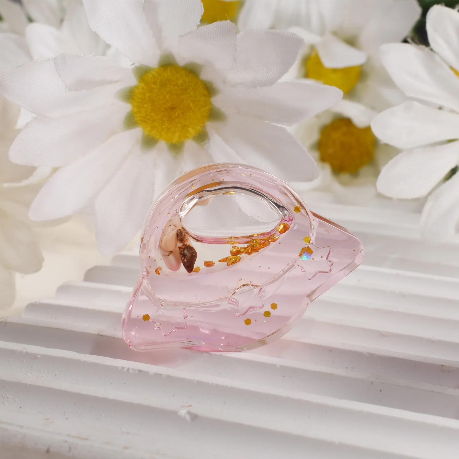 2025 New Mould Diy Crystal Drip Decoration Mold Resin Apple Pear Airship Quicksand Home Pendants Keychain Locket Silicone Molds
