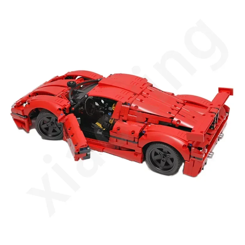 MOC-75543Classic90sF50GTSupercar Racing Building BlocksSet Building Blocks Model1937Parts MOC CreativeBoys KidsBirthday Toy Gift