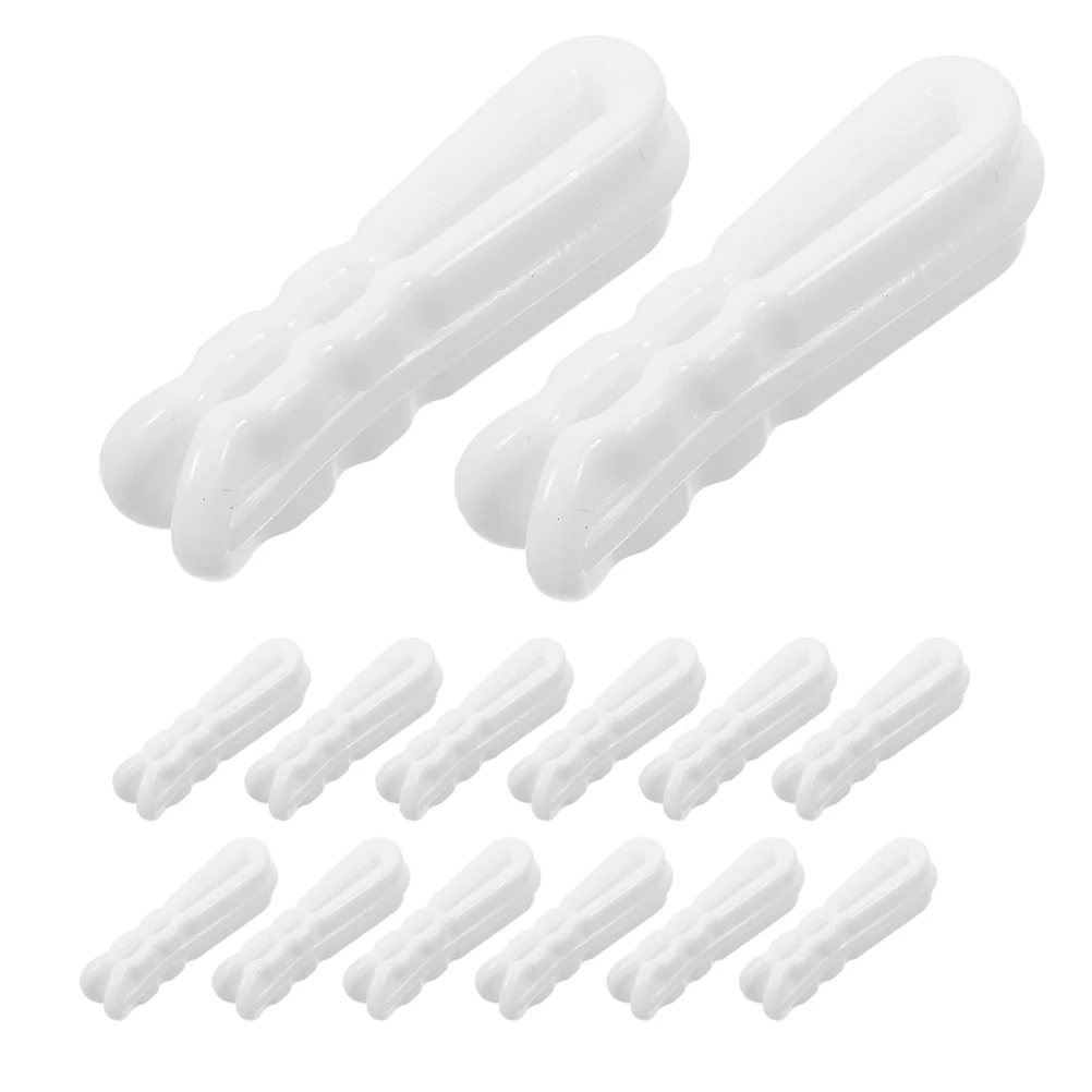 

20 Pcs Reusable Vacuum Sealer Bags with Zipper Universal Food Preservation Plastic Storage Compact Portable Easy Use